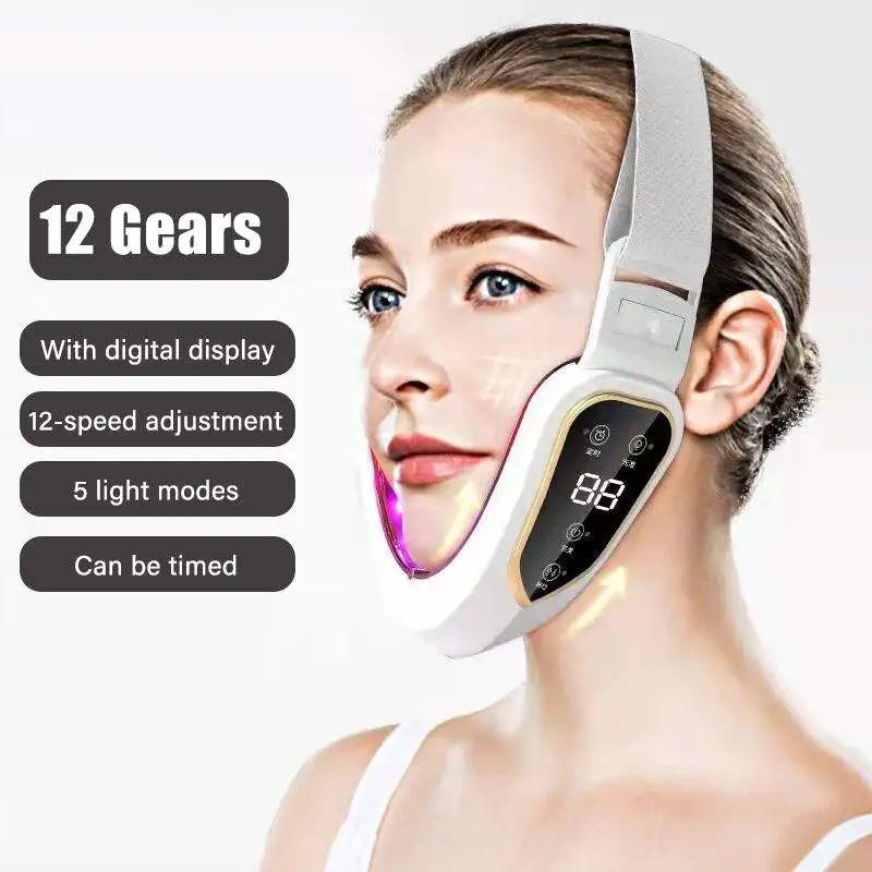 LED Facial Slimming Vibration Massager