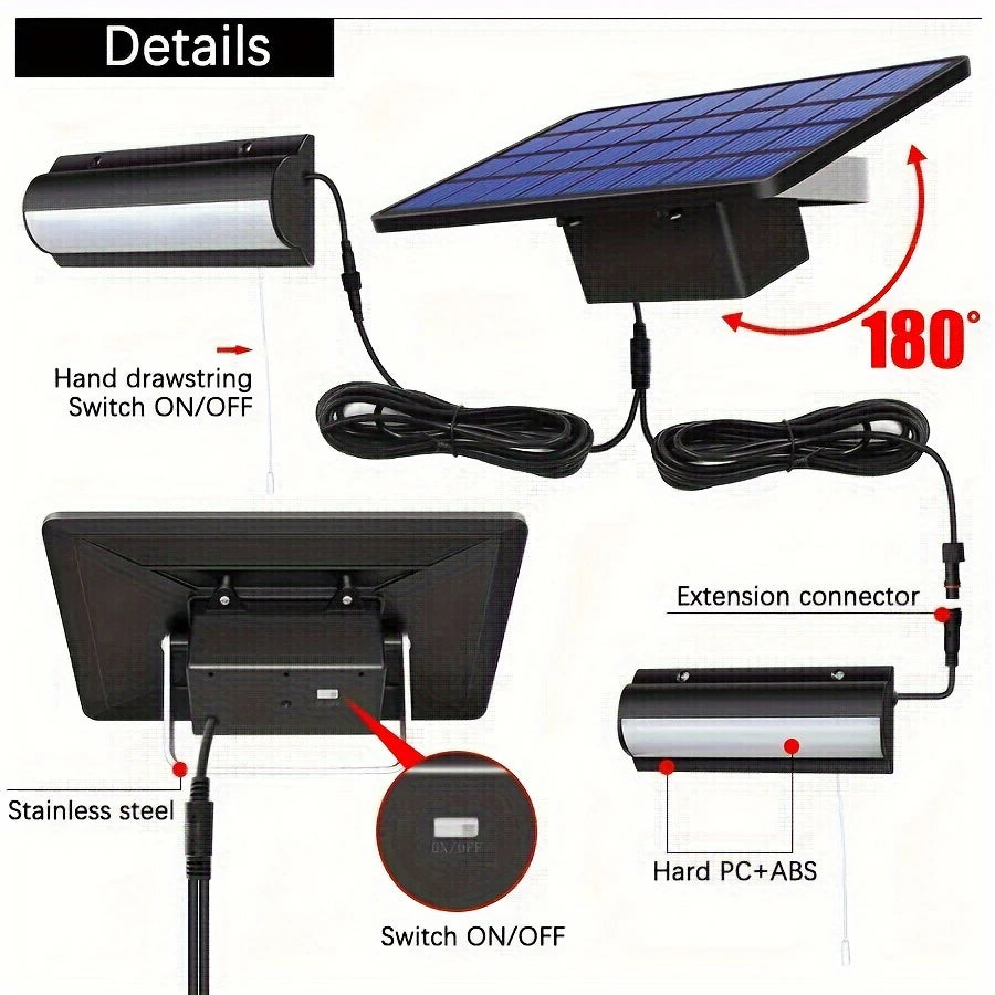 Upgraded Solar Pendant Light
