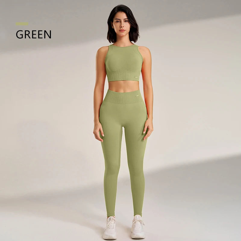High Waist Leggings and Top