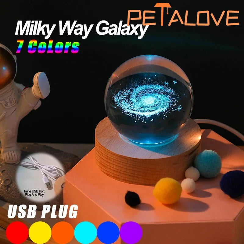 Crystal Ball LED Night Light