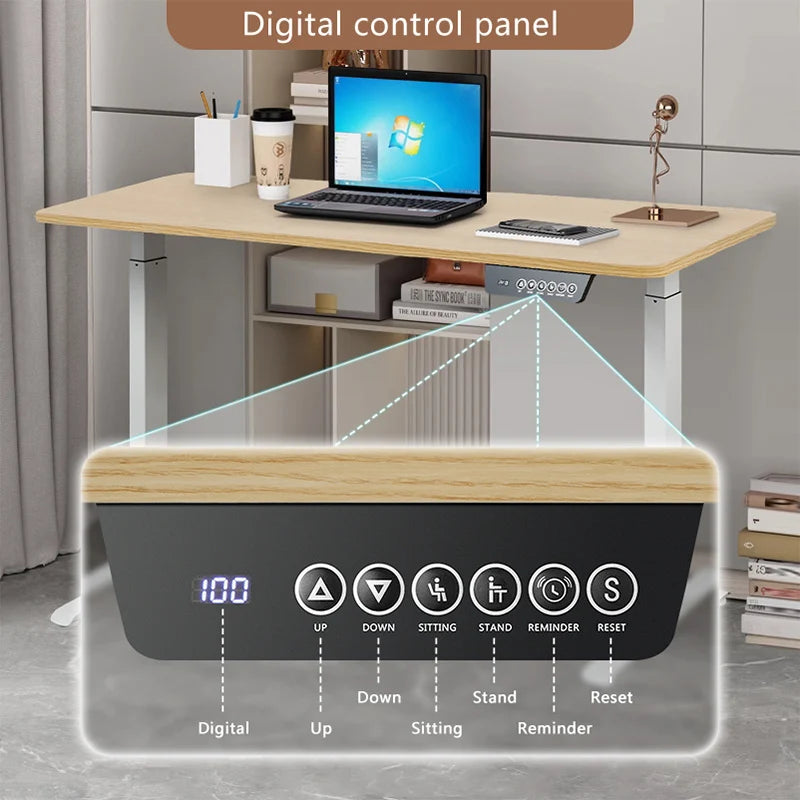 Electric Height Adjustable Desk Sit Stand Table