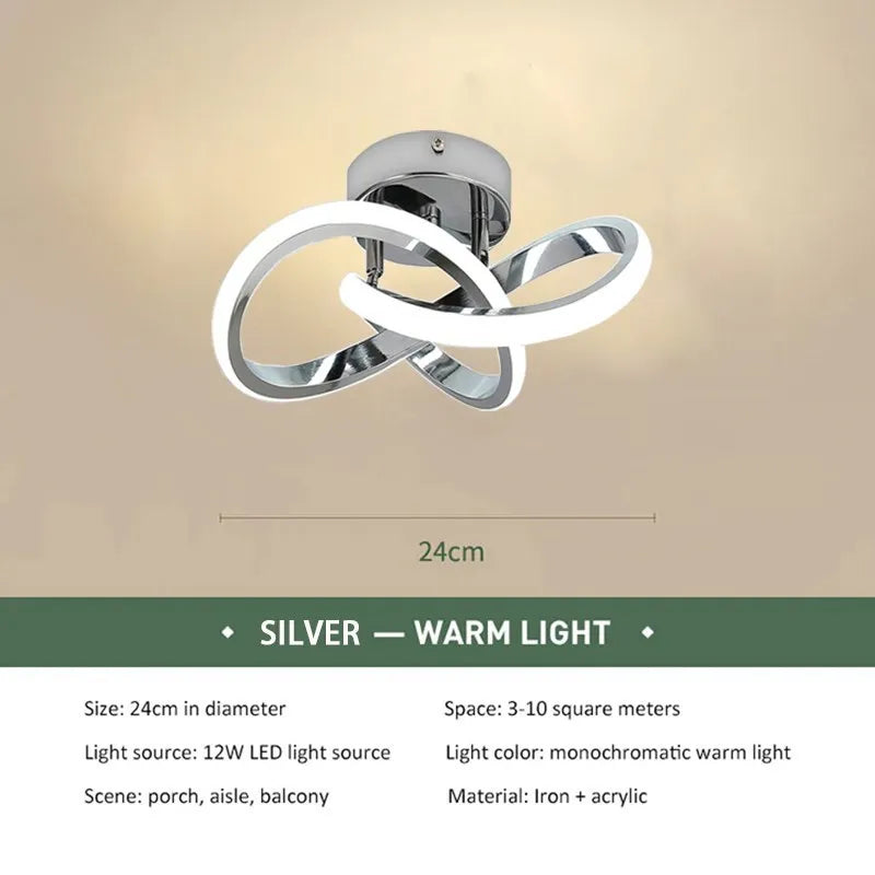 Modern LED Strip Ceiling Lights