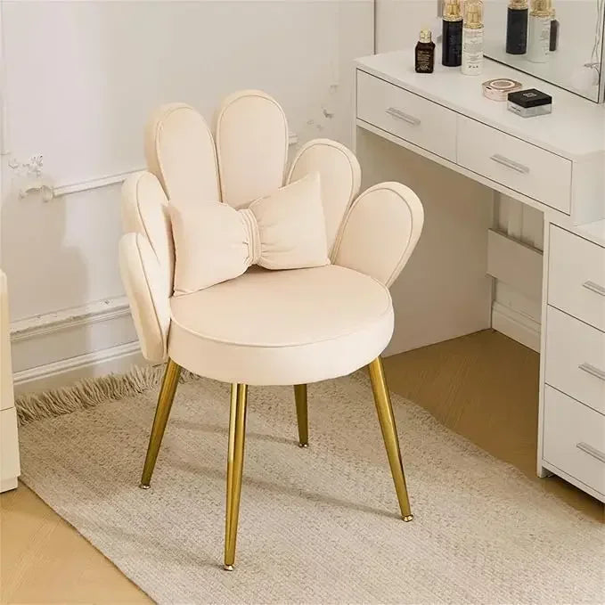 Pink Petal Vanity Chair