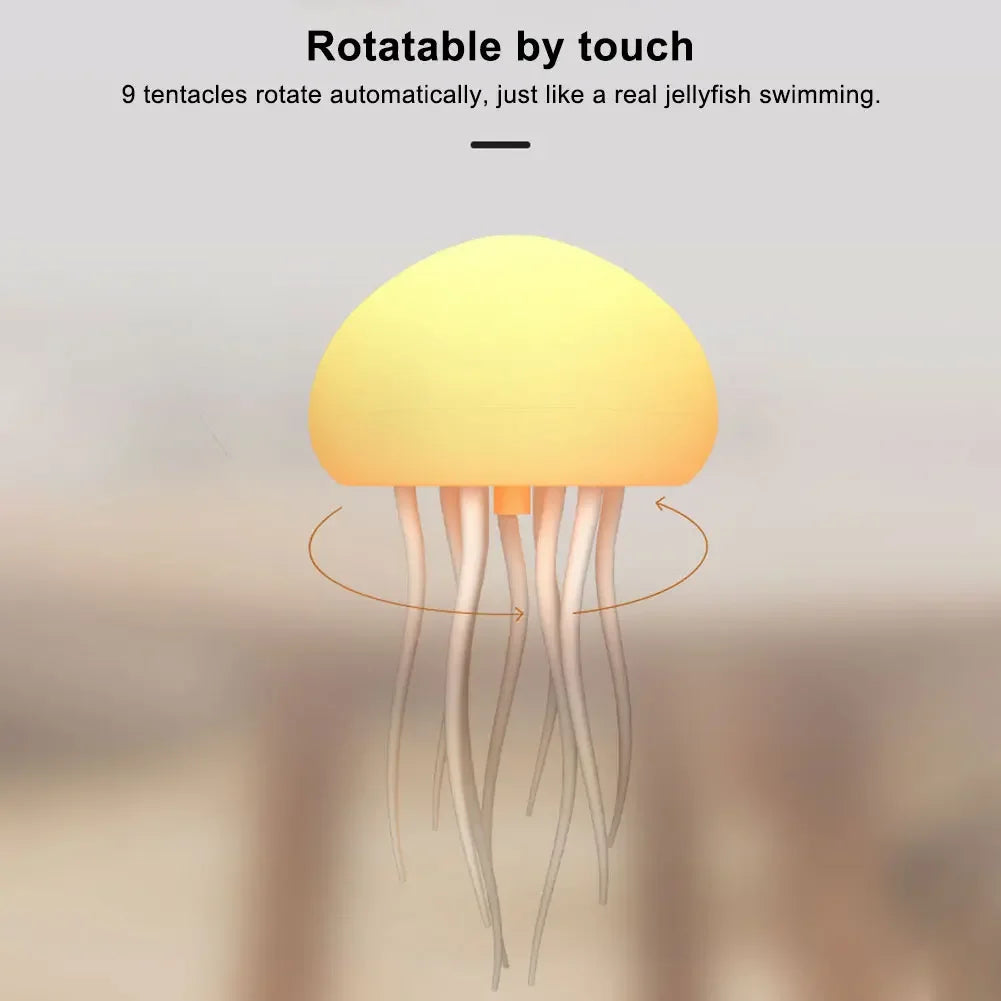 Cartoon Jellyfish Night Light