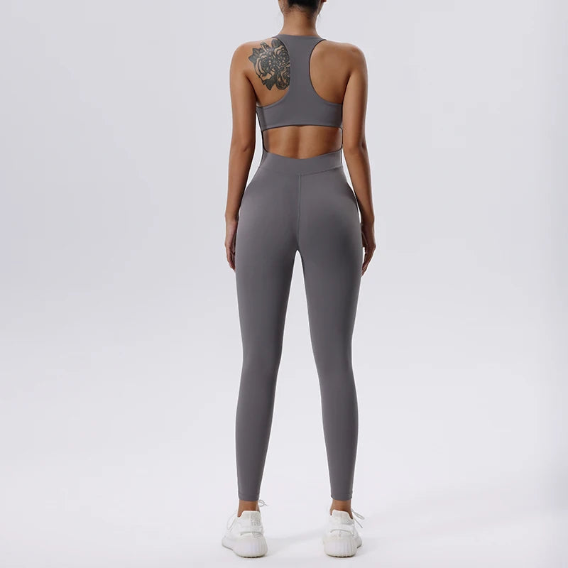 Slim Sleeveless Jumpsuit