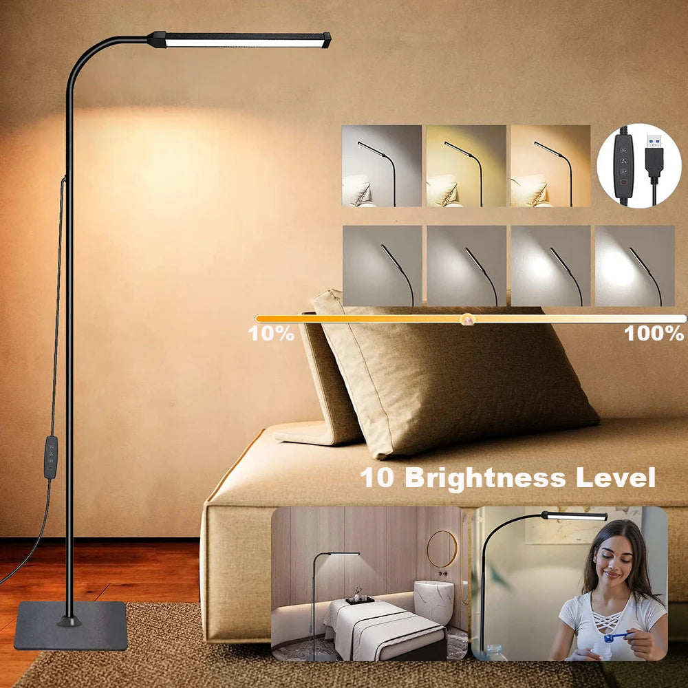Adjustable LED Floor Lamp