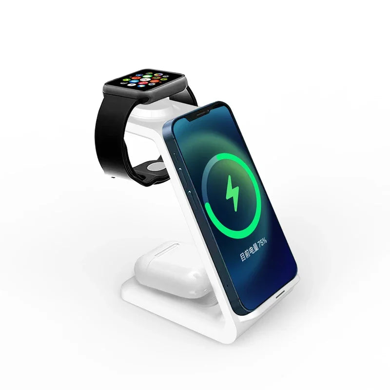 100W 3-in-1 Wireless Charger Stand