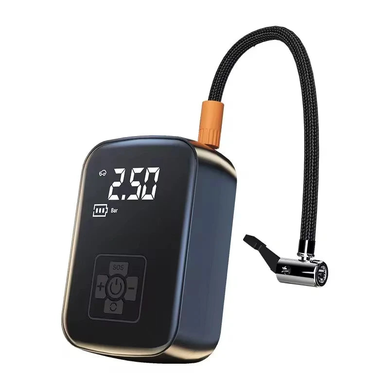 Wireless Wired Car Tire Inflator Pump