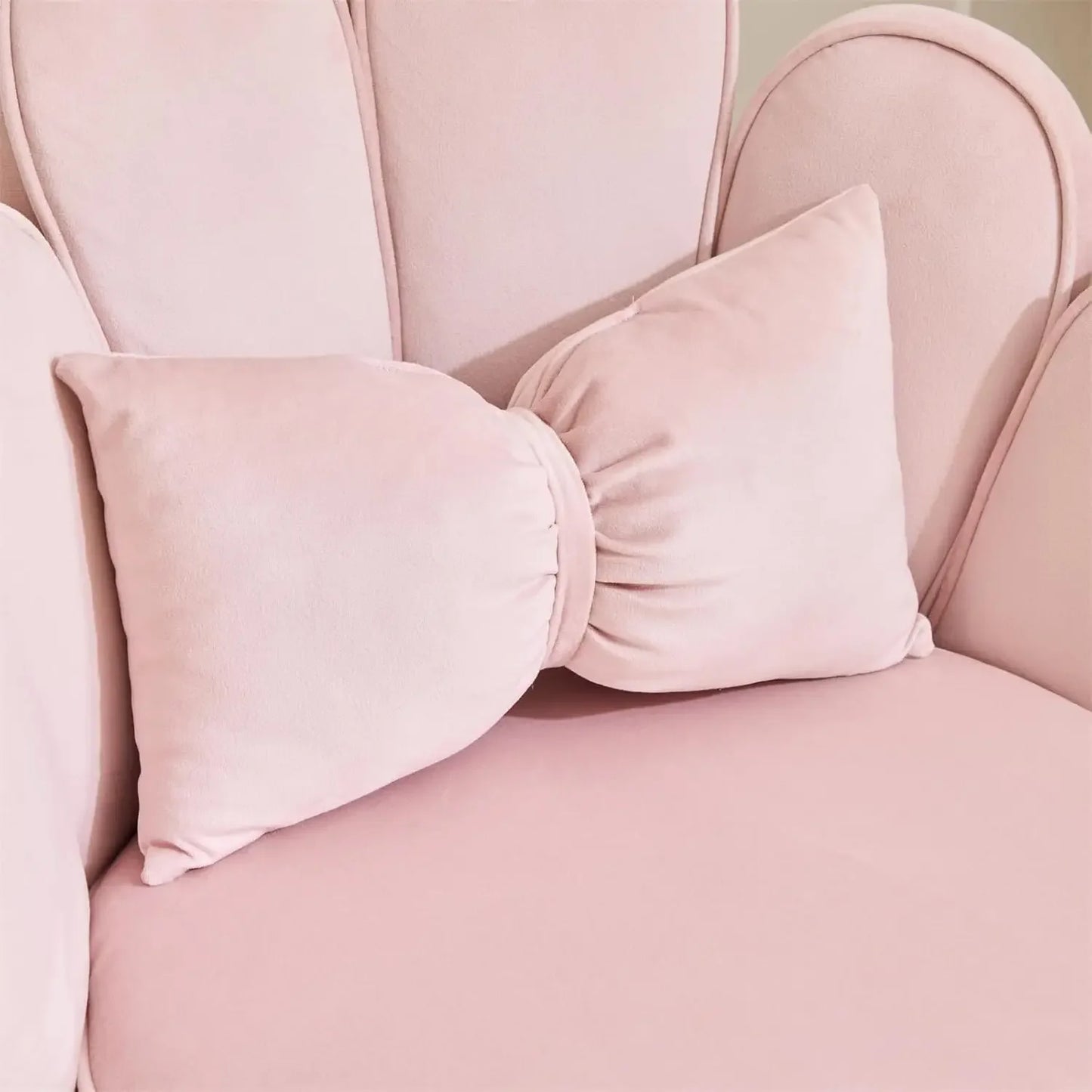 Pink Petal Vanity Chair