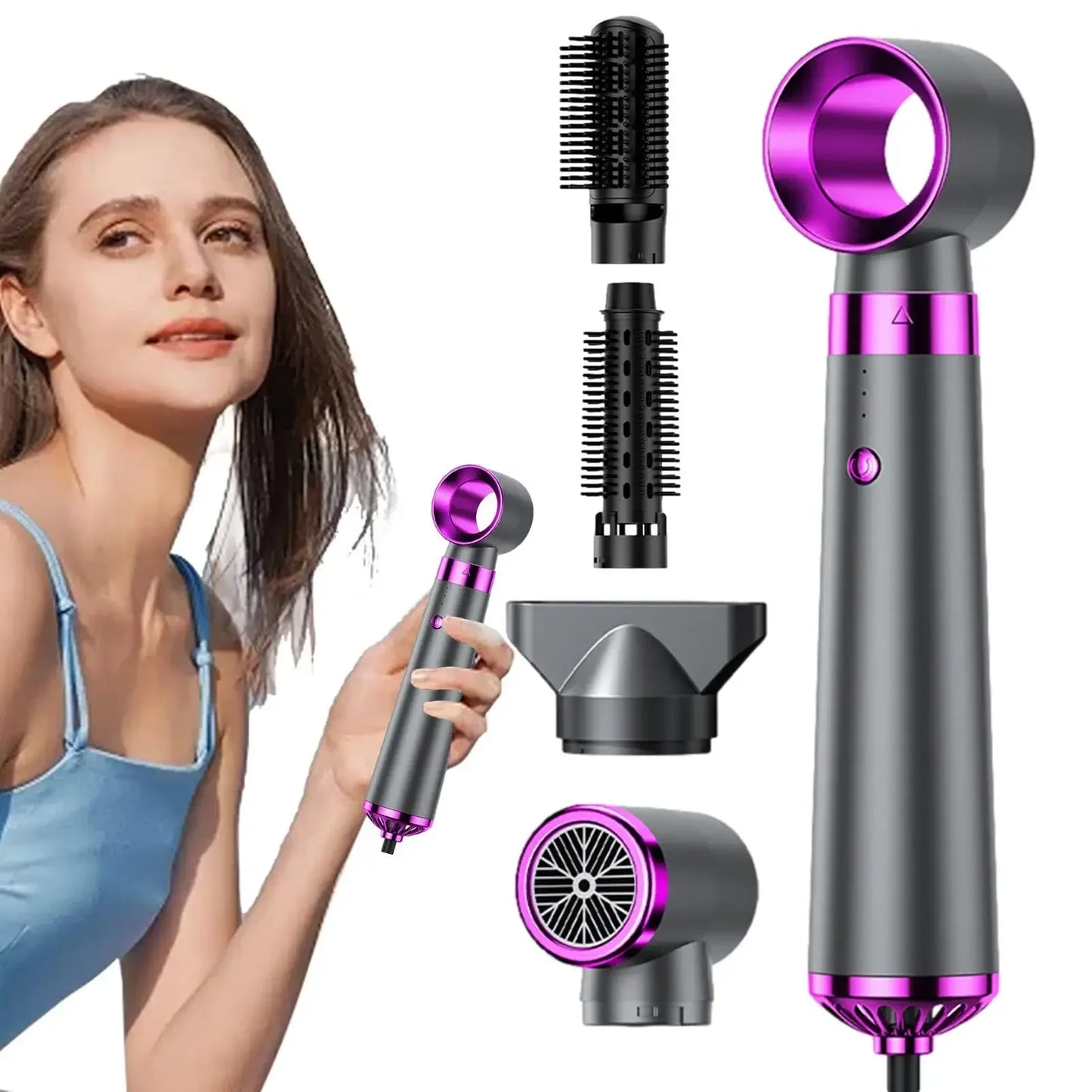 5-in-1 Multifunction Hair Dryer Comb