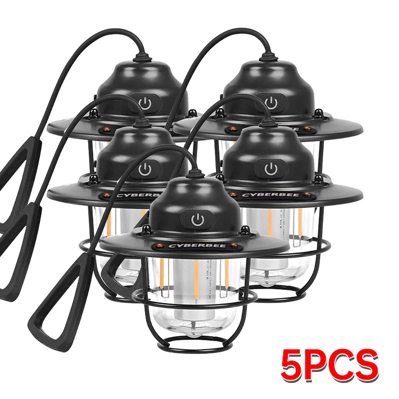 Rechargeable Waterproof Tent Light