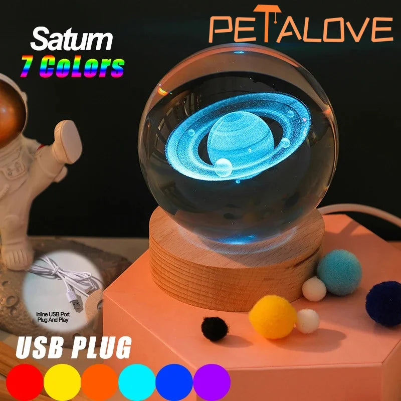 Crystal Ball LED Night Light