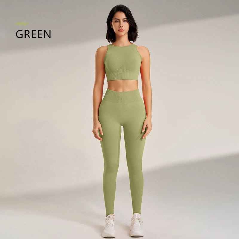 High Waist Leggings and Top