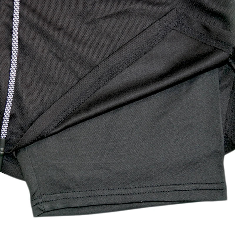Multi-Pocket Fitness Shorts