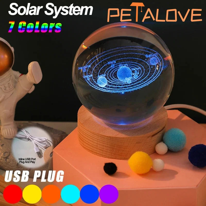 Crystal Ball LED Night Light