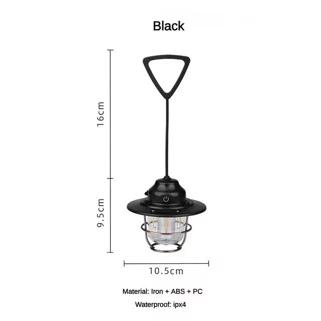 Rechargeable Waterproof Tent Light
