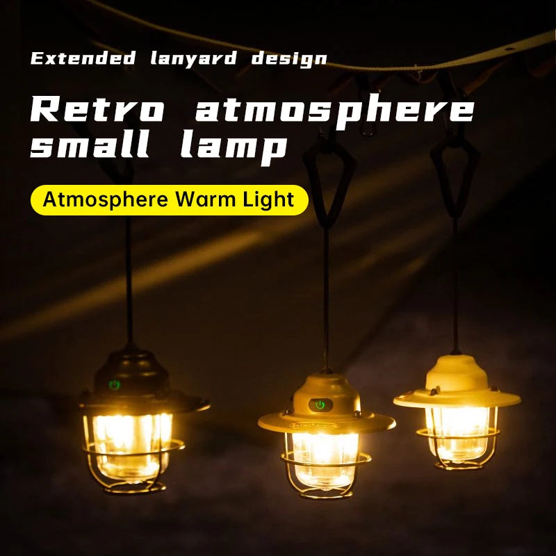 Rechargeable Waterproof Tent Light