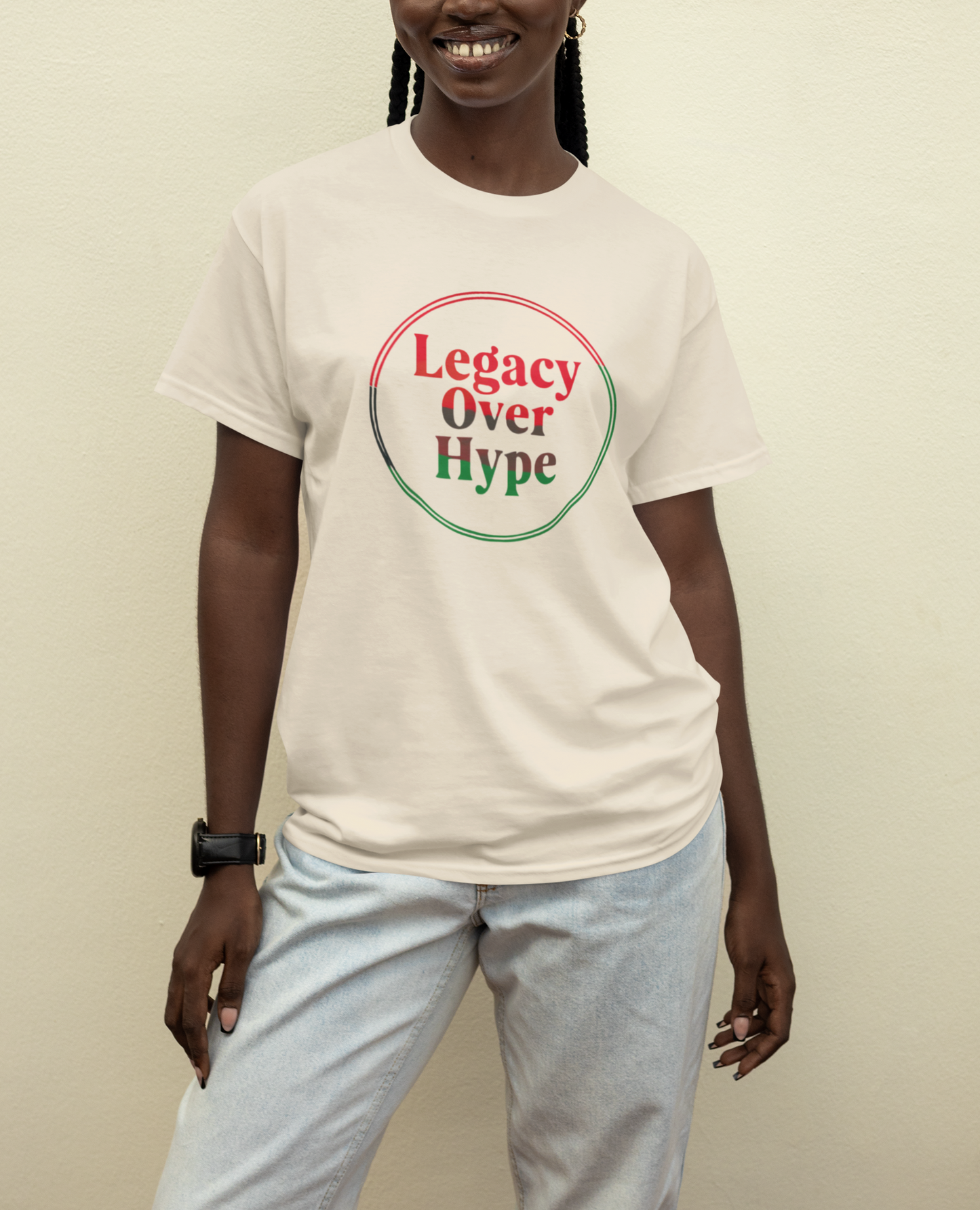 Juneteenth Legacy Over Hype Graphic Unisex T-shirt