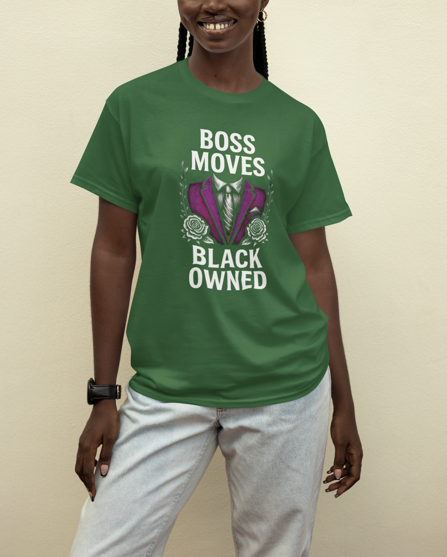 Black Owned Business Day Graphic Unisex T-shirt