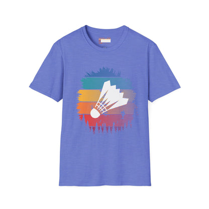 Badminton Game Day Graphic Comfort Unisex T-shirt