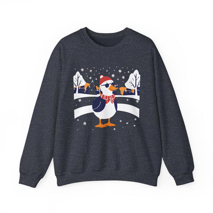 Graphic Designed Holiday Christmas Unisex Crewneck Sweatshirt