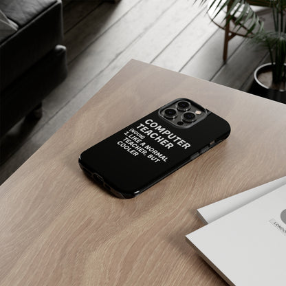 Computer Teacher iPhone Case