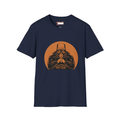 Retro Graphic Gorilla Looking Cool Designed Comfort Unisex T-shirt
