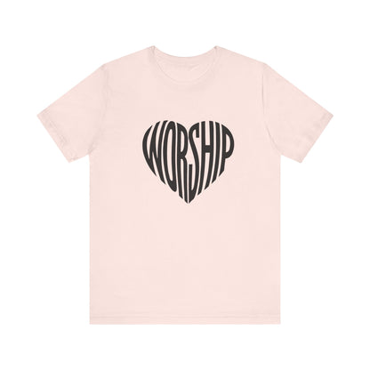 Worship T-shirt, Christian Shirts, Bible styled Tees, Shirt Gift For Her, Christian T-shirt Vibes, Religious Graphic Shirt