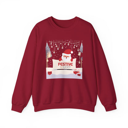 Graphic Designed Holiday Christmas Unisex Crewneck Sweatshirt