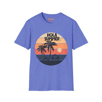 Hola Welcome Summer Ultimate Comfort Styled Unisex T-shirt