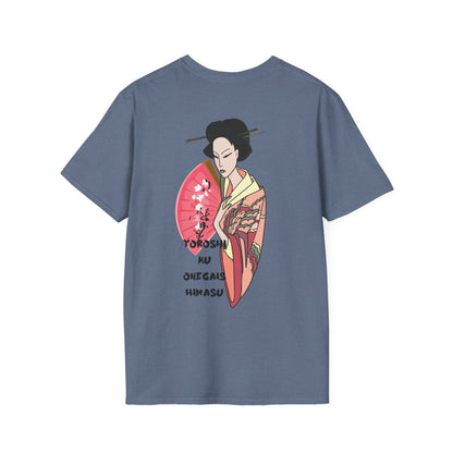 Japanese Lady Designed Graphic Ultimate Comfort Styled Unisex T-shirt