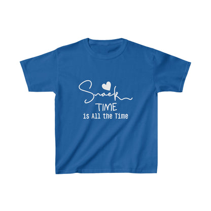 Graphic Kids Snack Time Designed Print T-shirts