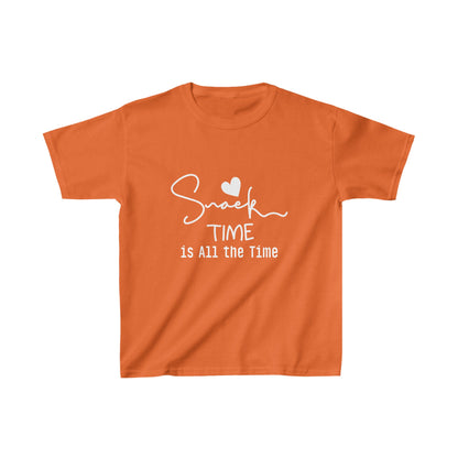 Graphic Kids Snack Time Designed Print T-shirts