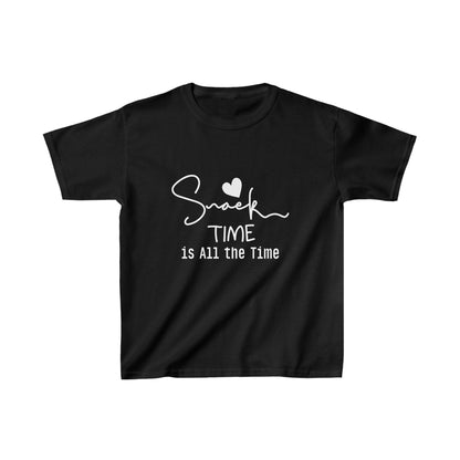 Graphic Kids Snack Time Designed Print T-shirts