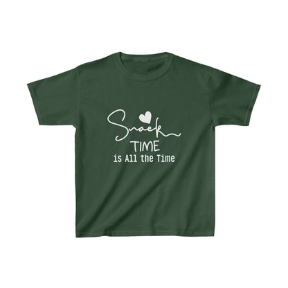 Graphic Kids Snack Time Designed Print T-shirts