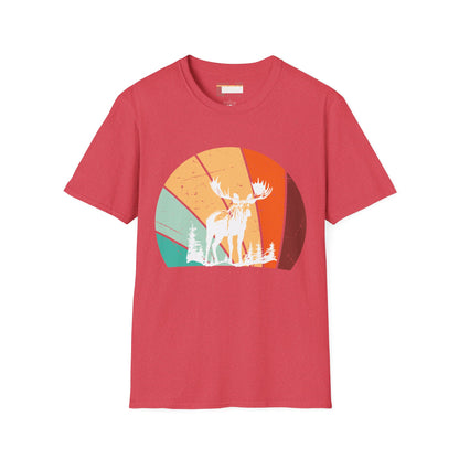 Graphic Designed Deer Colony Ultimate Comfort Unisex T-shirt