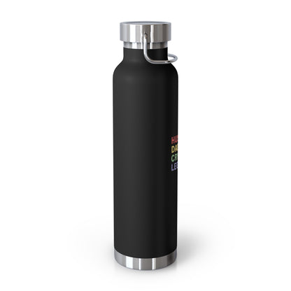 Husband Dad Crypto Legend Copper Vacuum Insulated Bottle, 22oz