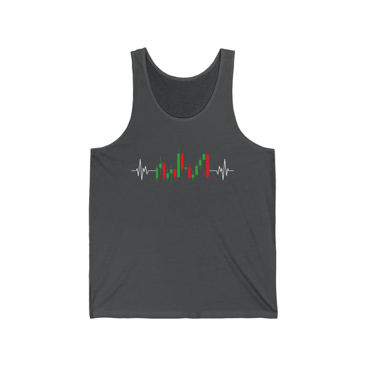 Bearish And Bullish Chart Stock Market Ultimate Comfort Unisex Tank Top