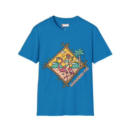 Graphic Summerfest Designed Summer time Comfort Styled T-shirts