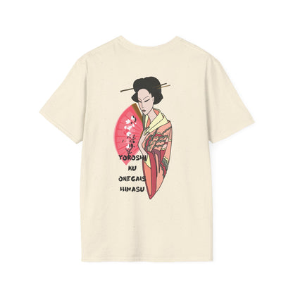 Japanese Lady Designed Graphic Ultimate Comfort Styled Unisex T-shirt