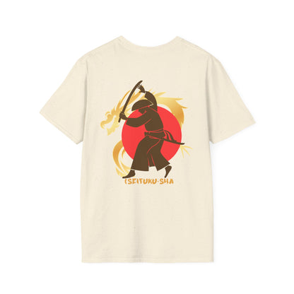 Japanese Warrior Designed Graphic Ultimate Comfort Styled Unisex T-shirt