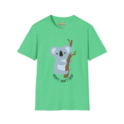 Adopt, Don't Stop Ultimate Comfort Unisex Animal Lovers T-shirt