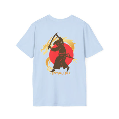Japanese Warrior Designed Graphic Ultimate Comfort Styled Unisex T-shirt