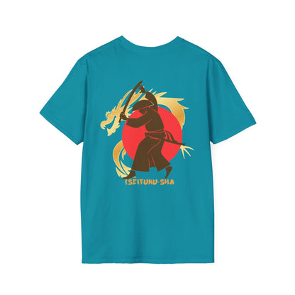 Japanese Warrior Designed Graphic Ultimate Comfort Styled Unisex T-shirt