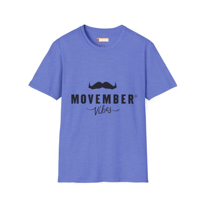 Movember Moustache Bearded Gang Beards Graphic Comfort Unisex T-shirt