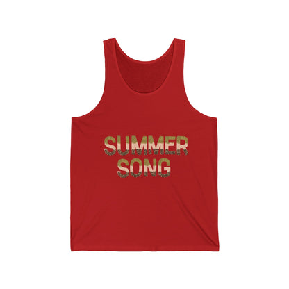 Beach Lovers Ultimate Comfort Styled Funny Unisex Summer Tank Top
