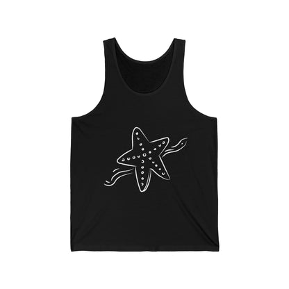 Starfish Beach Lovers Ultimate Comfort Styled Funny Unisex Summer Tank Top