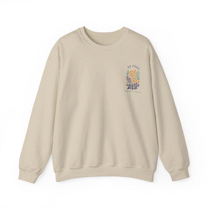 Graphic Designed Minimalist Crewneck Sweatshirt