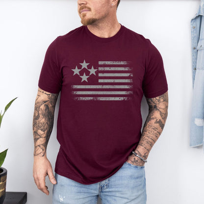 The Patriot Flag Ultimate Unisex Comfort Styled T-shirt