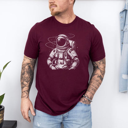 Astronaut Space Man Ultimate Comfort Styled Graphic T-shirt